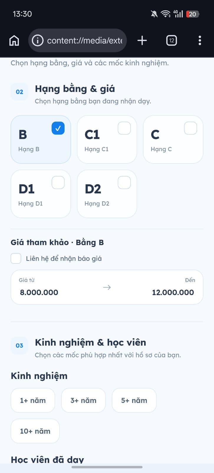 Ảnh khang quách 123 dạy lái xe 5
